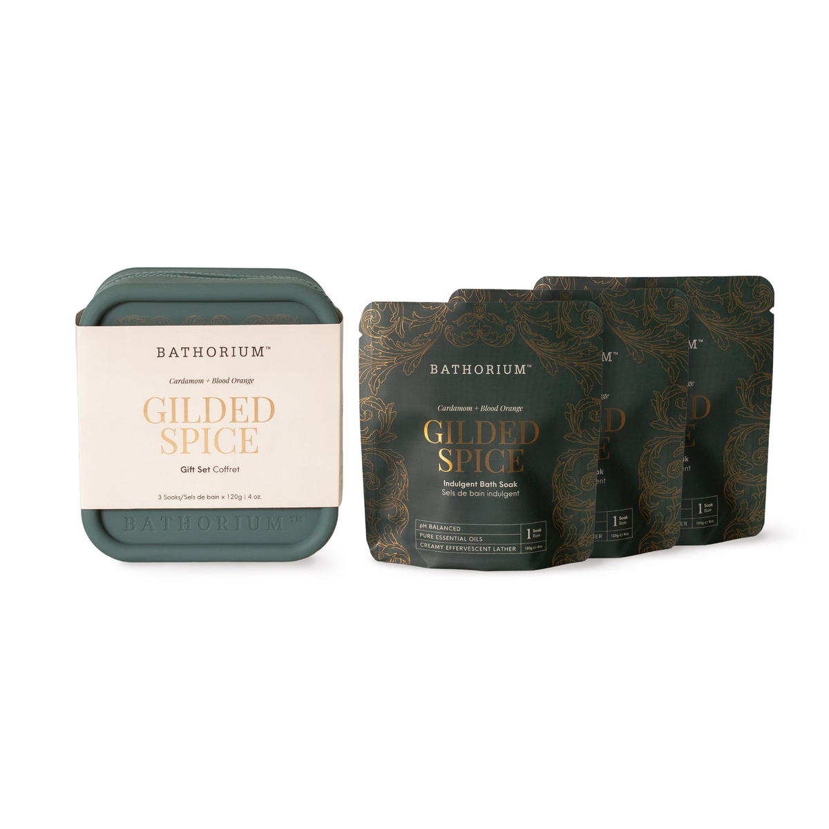 Gilded Spice Bath Soak Gift Set
