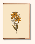 Boho Flower Bouquet | Greeting Card