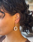 Lalina Pearl Hoops
