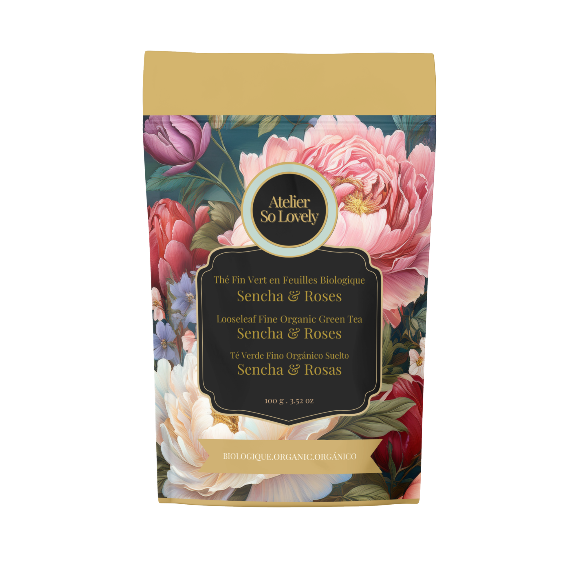 Sencha &amp; Roses Tea