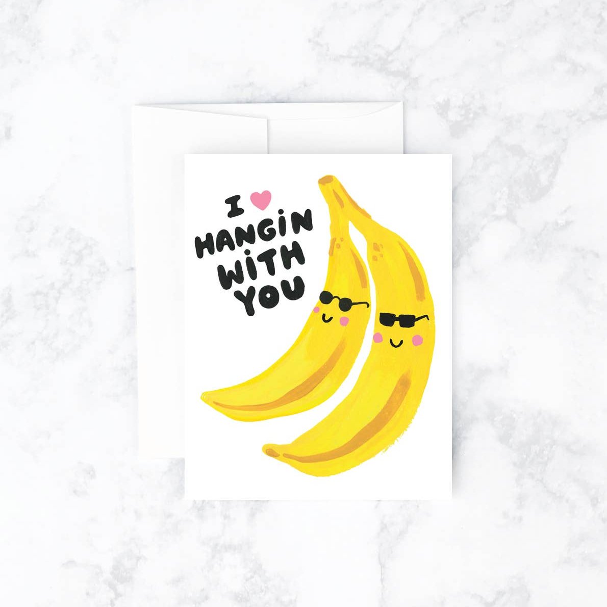 Banana Hangs Card
