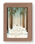Winter Walk Boxed Holiday Cards - Set of 10