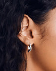 Rowan Hoops | Silver