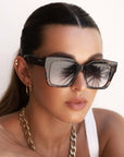 Bon Chic Oversized Square Sunglasses | Tortoise