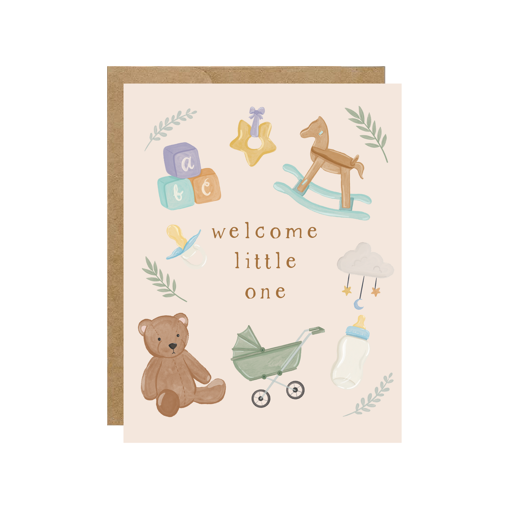Welcome Little One | Greeting Card