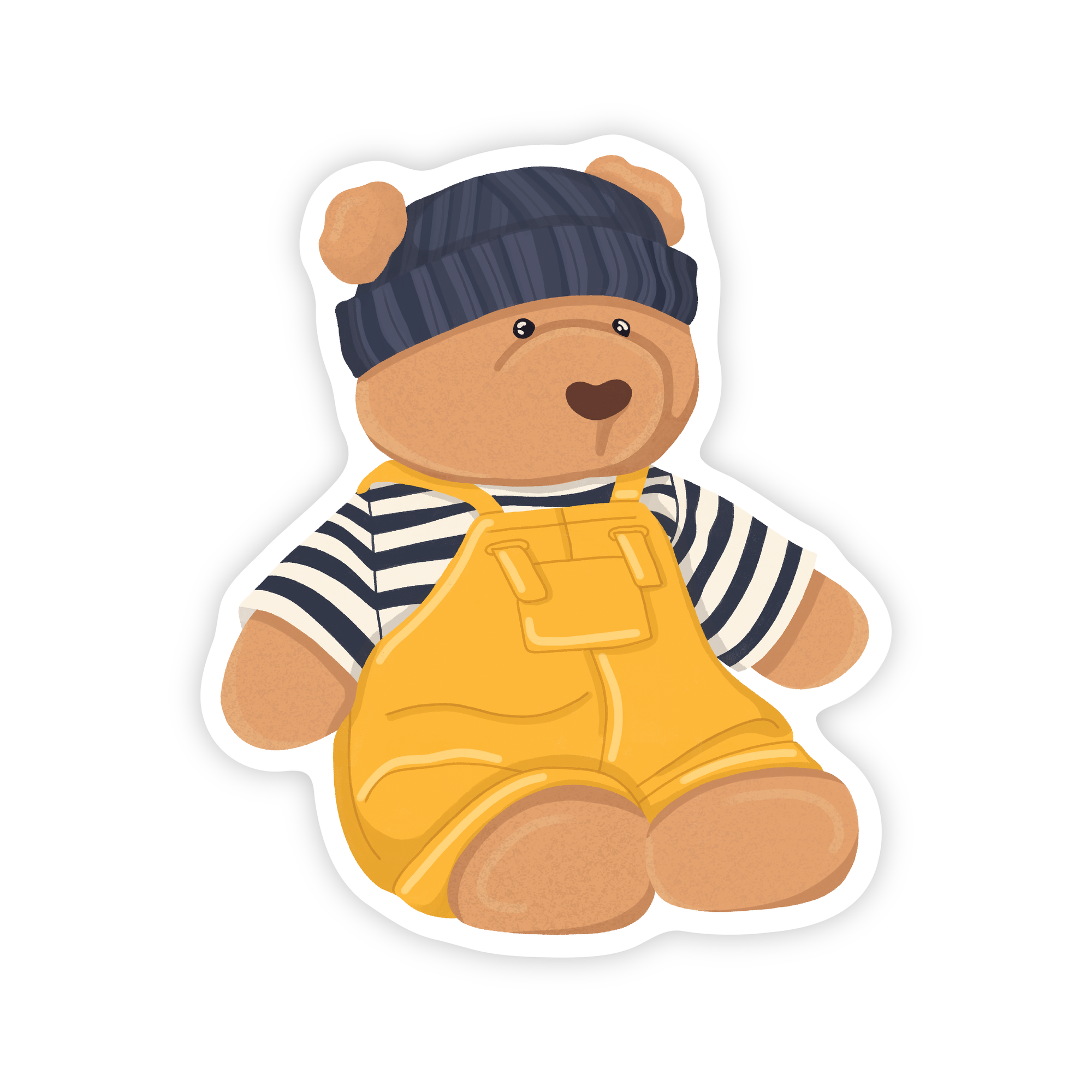 Nautical Bear - Vinyl Sticker