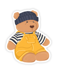 Nautical Bear - Vinyl Sticker