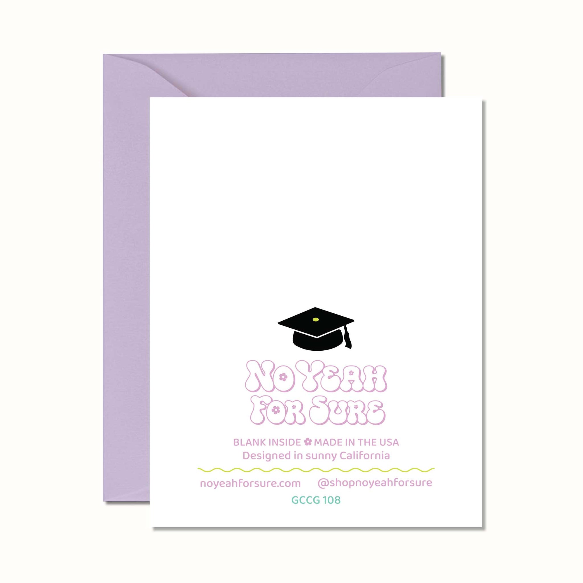 Shit Just Got Real Graduation Card