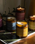 Lemon Peel and Rich Oud Scented Candle
