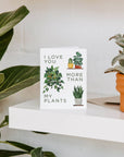 My Plants Greeting Card