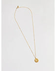 Rose Coin Necklace | Gold