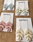 Irene Clay Earrings | Sage