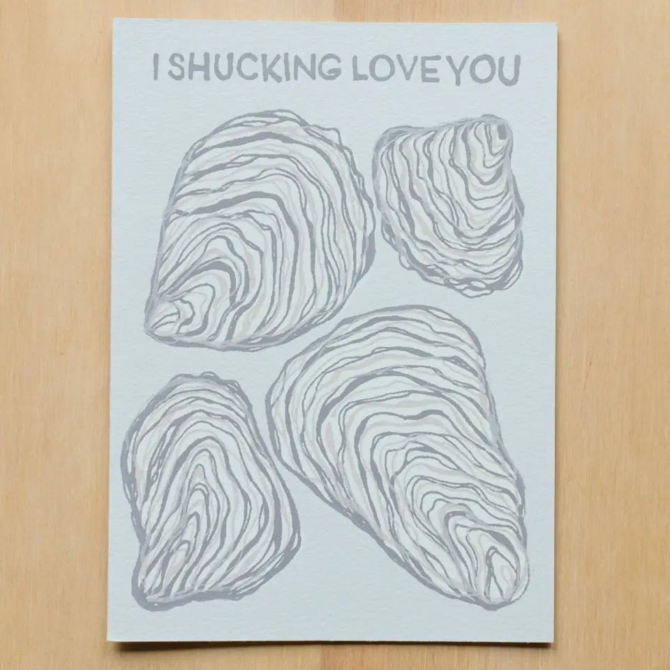 Oyster Love - Greeting Card