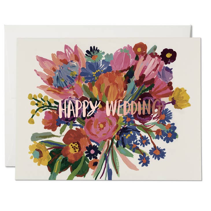 Happy Wedding - Greeting Card