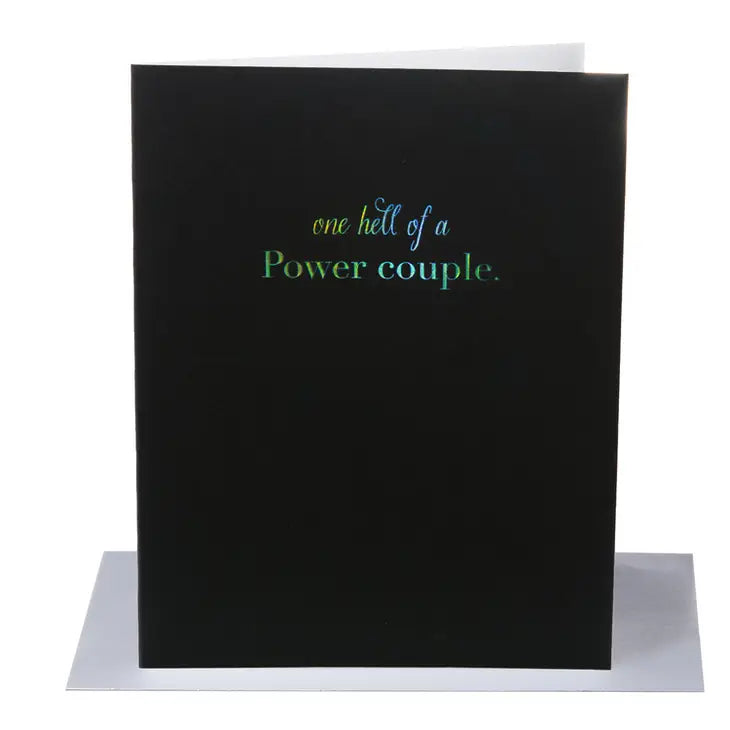 Power Couple - Greeting Card