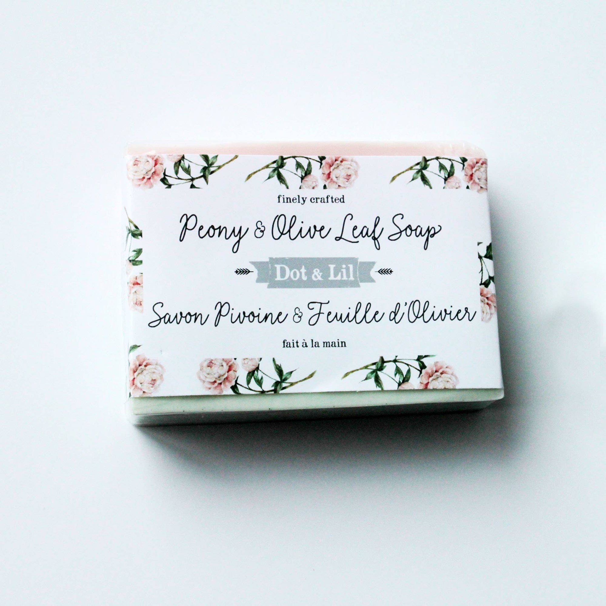 Peony &amp; Olive Leaf Soap