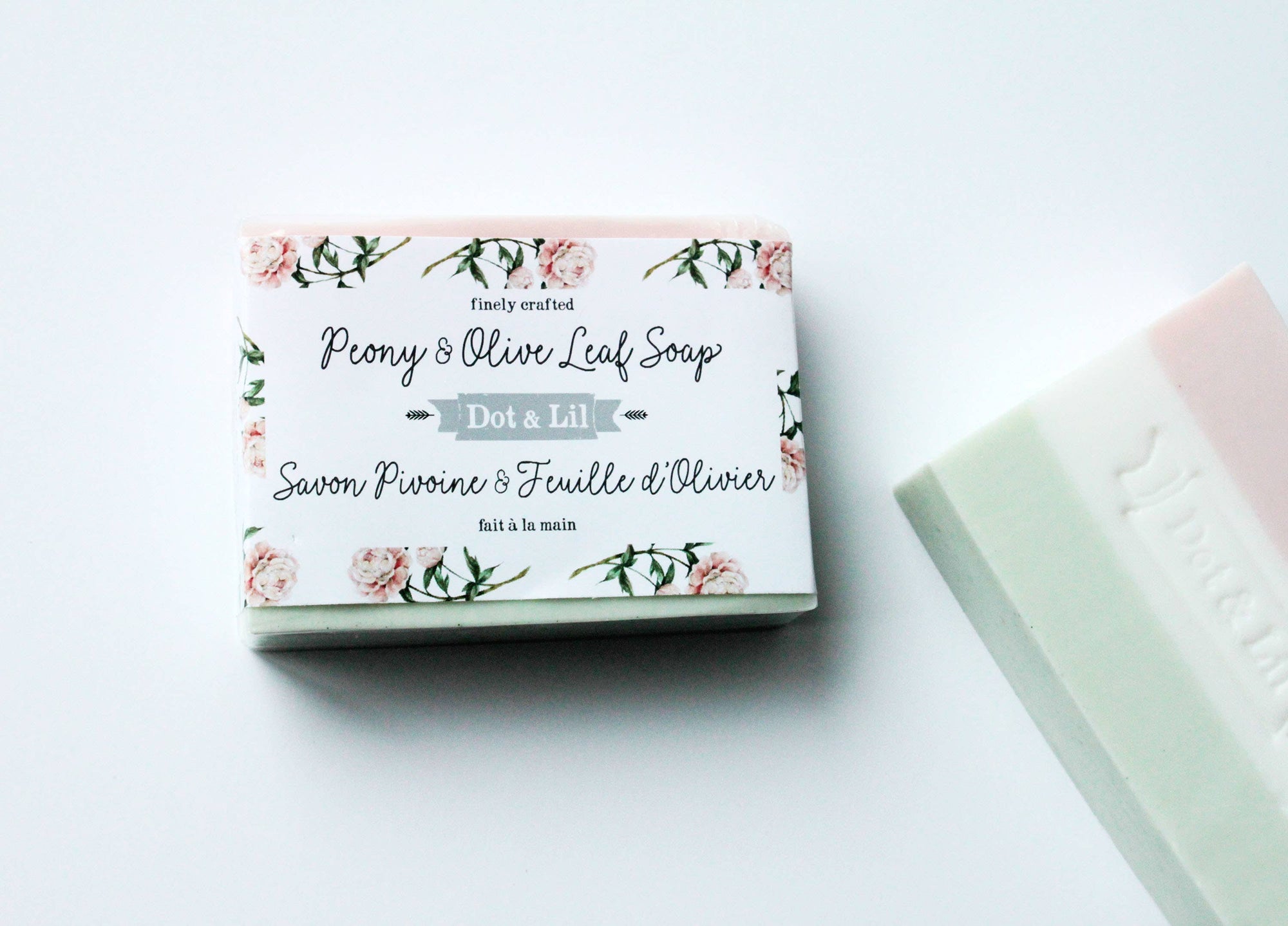 Peony &amp; Olive Leaf Soap