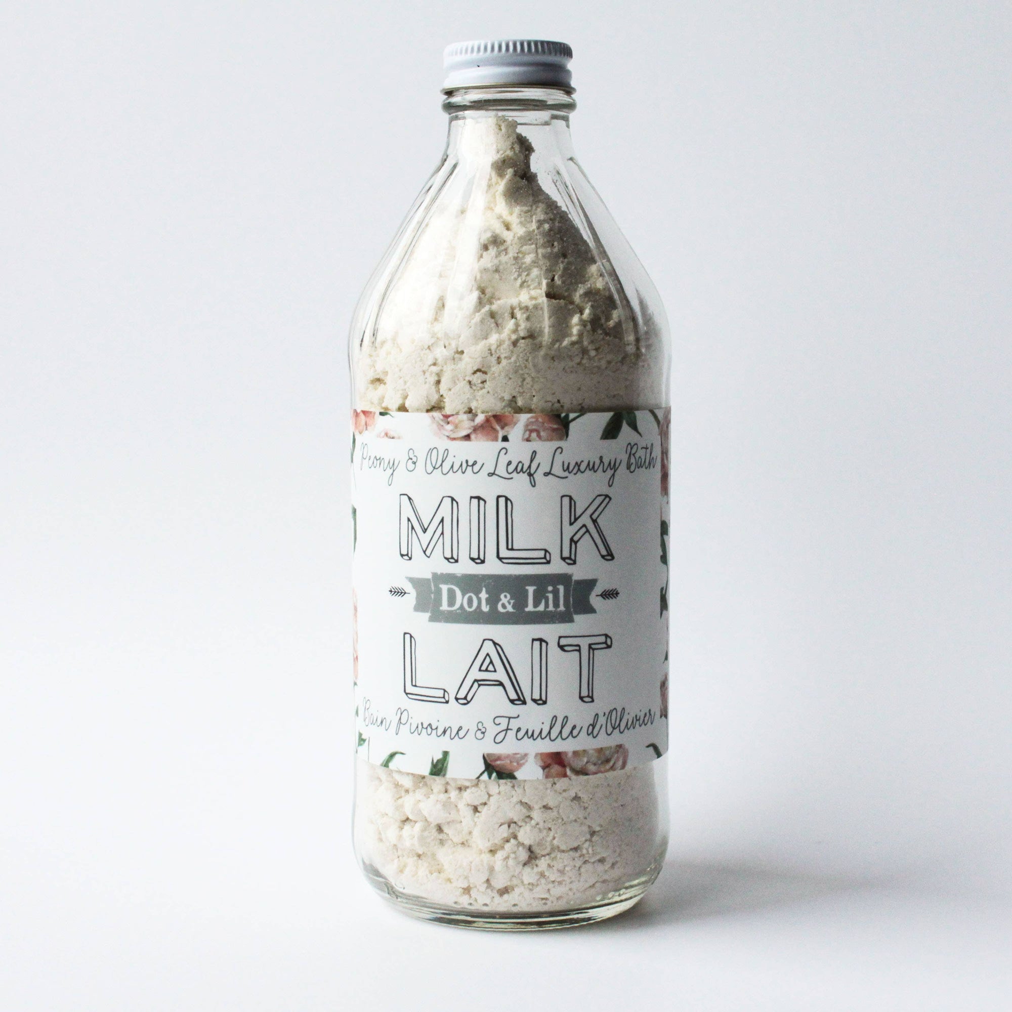 Peony &amp; Olive Leaf Milk Bath