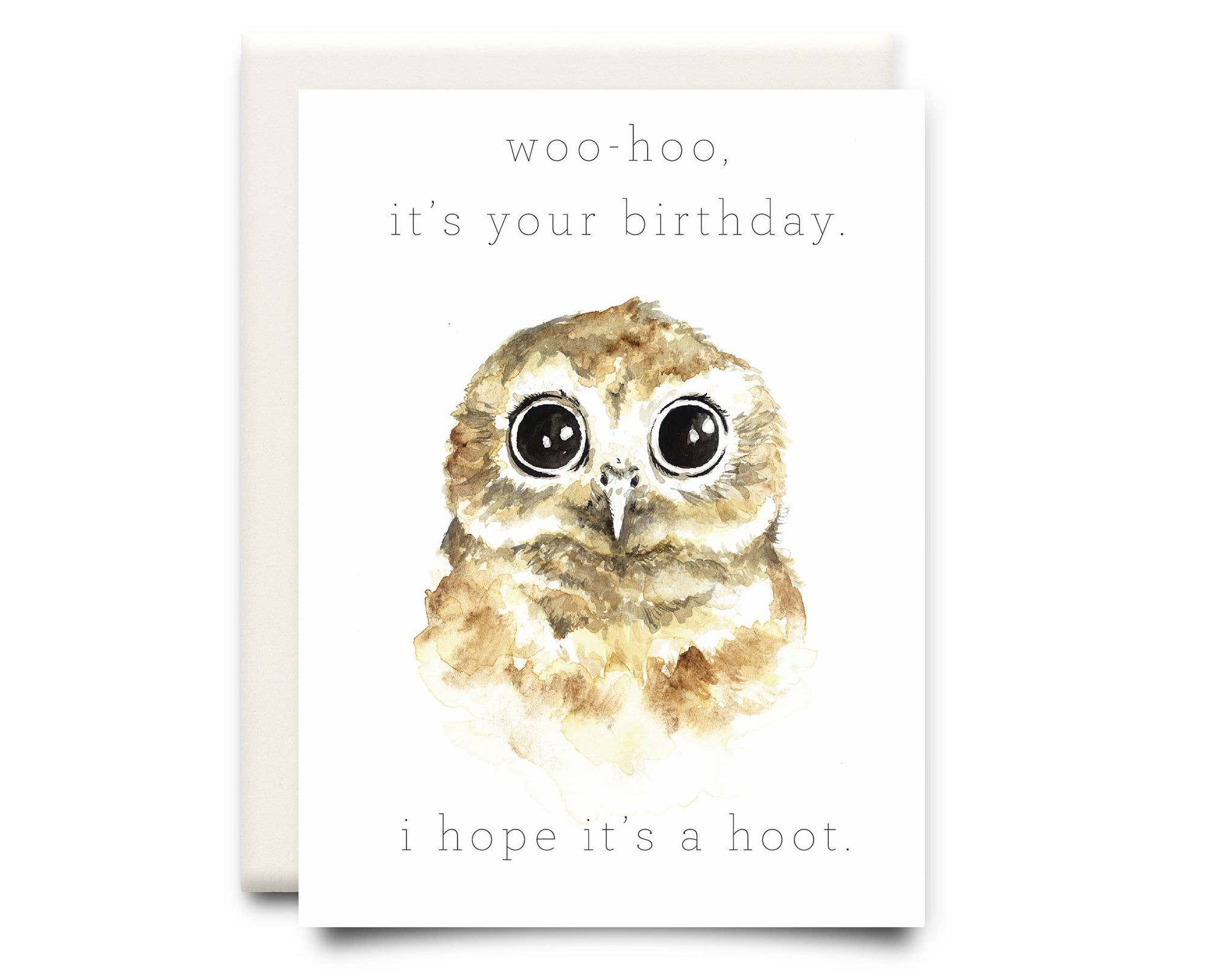 Hope it's a Hoot | Birthday Greeting Card