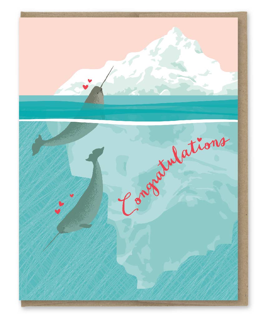 Narwhals Freaks | Greeting Card