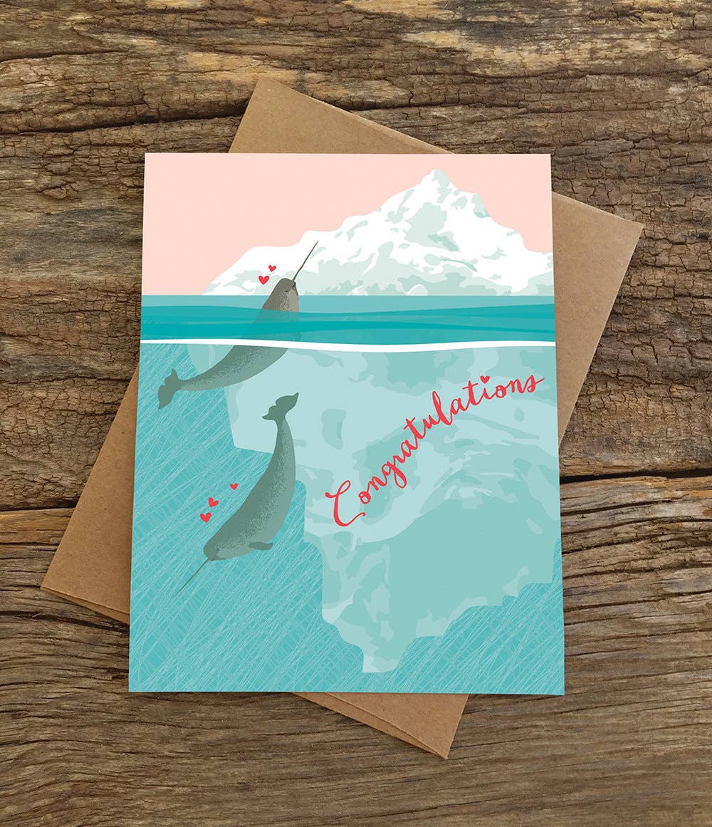 Narwhals Freaks | Greeting Card