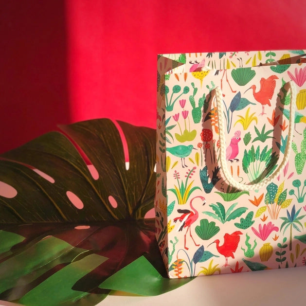 Colourful Birds - Gift Bag