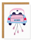 Just Married - Greeting Card