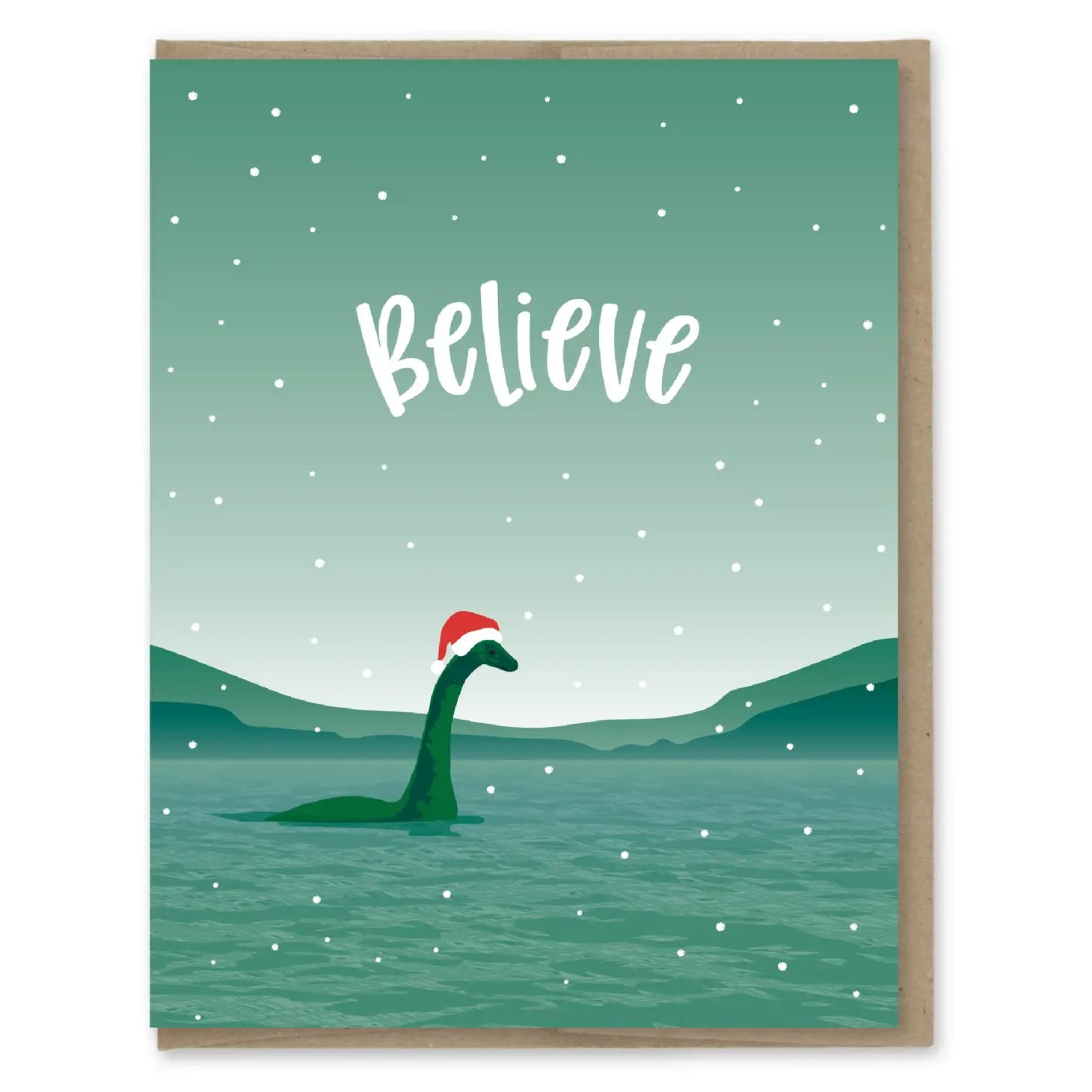 Nessie Believe - Greeting Card