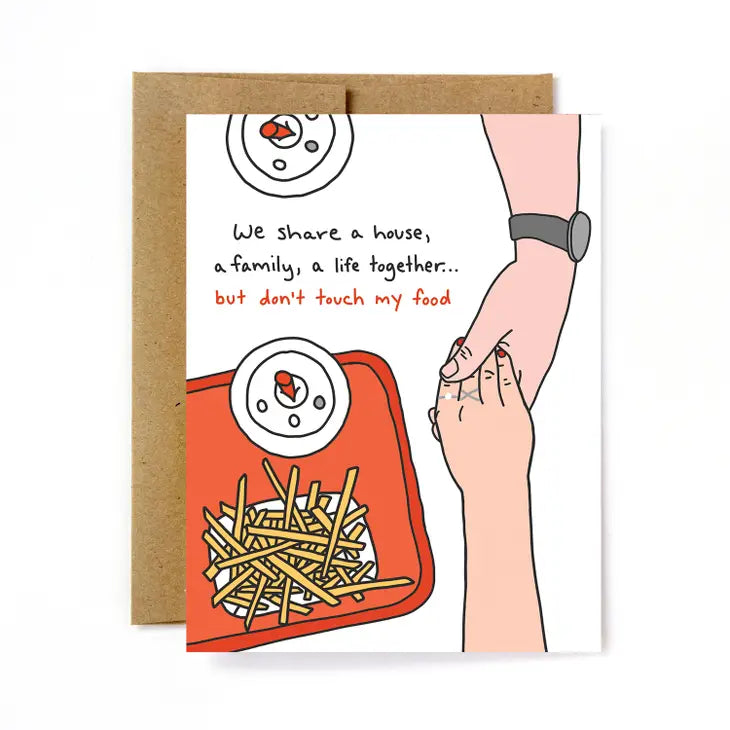 Don&#39;t Touch - Greeting Card