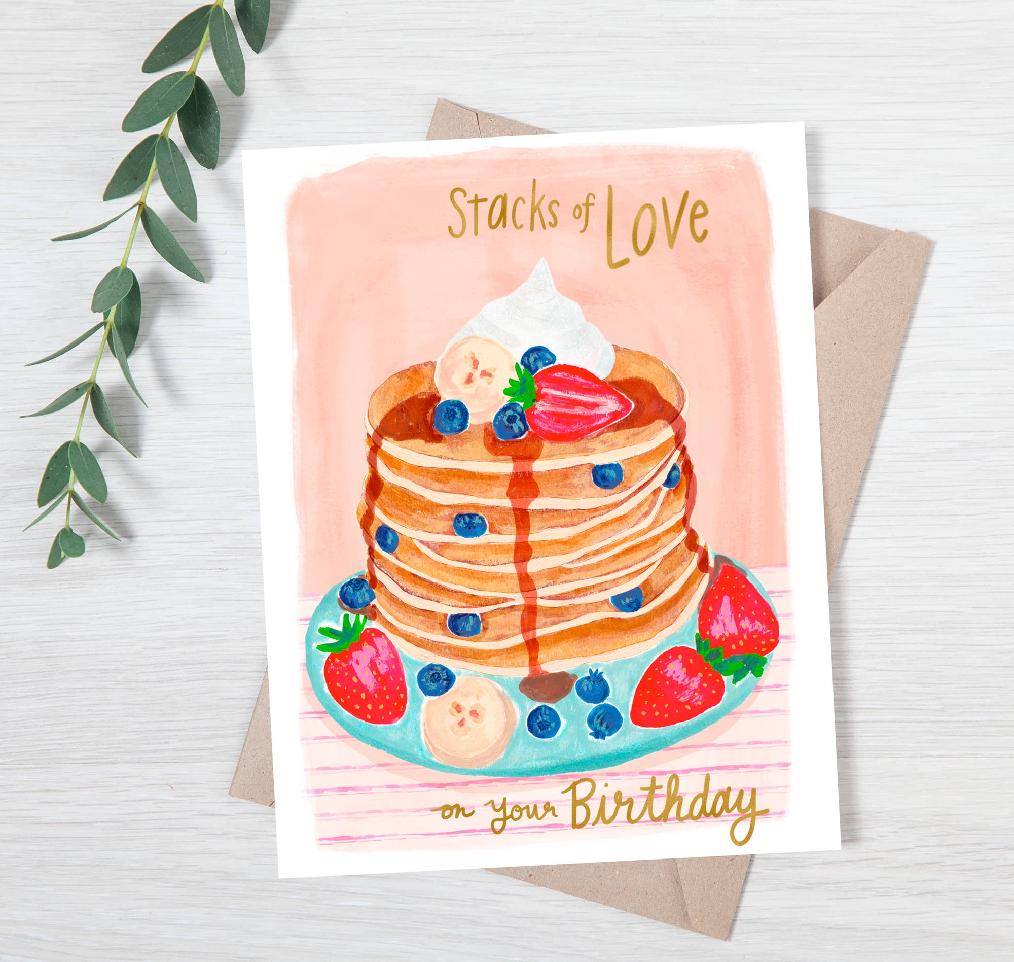 Stacks of Love | Greeting Card