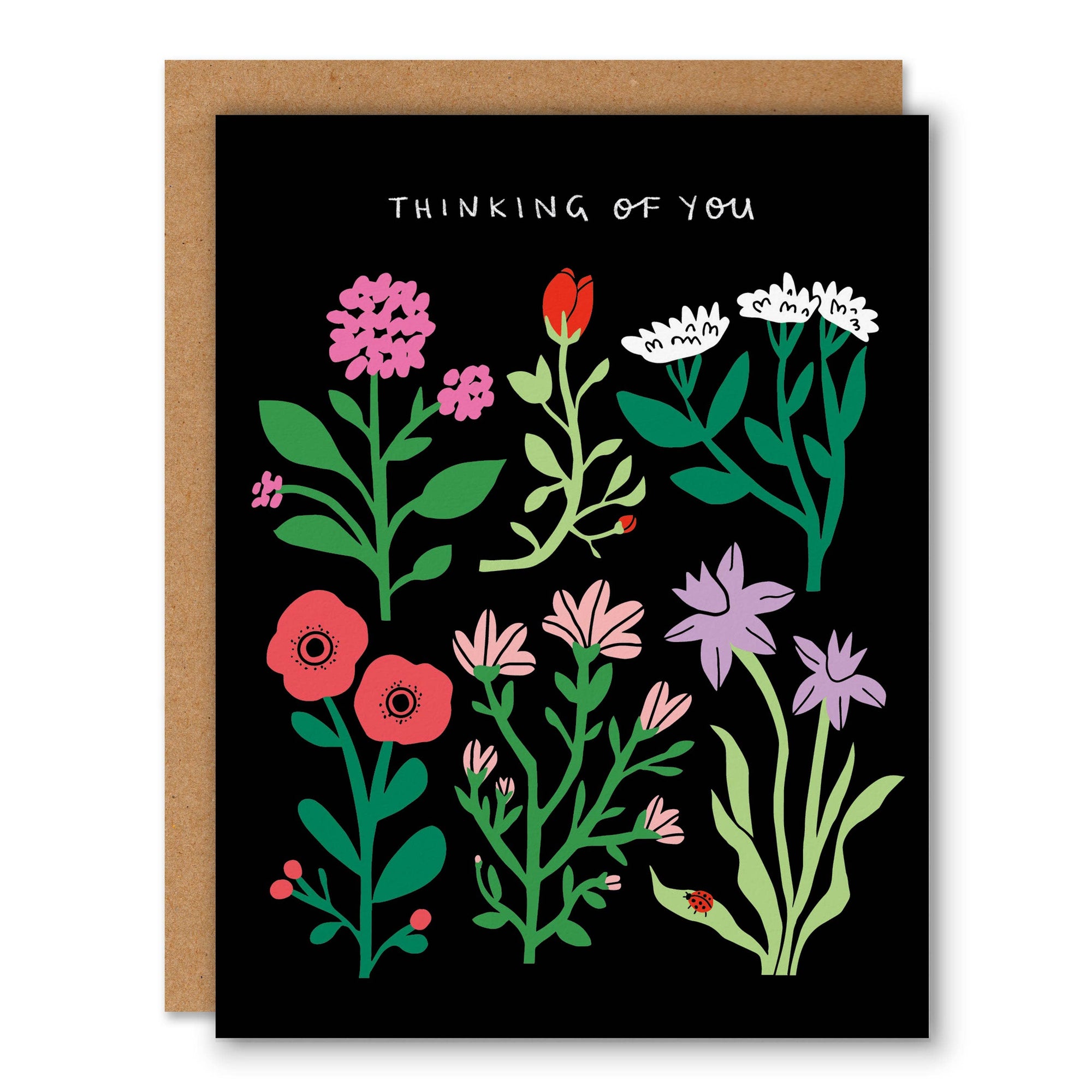 Garden Flowers - Greeting Card
