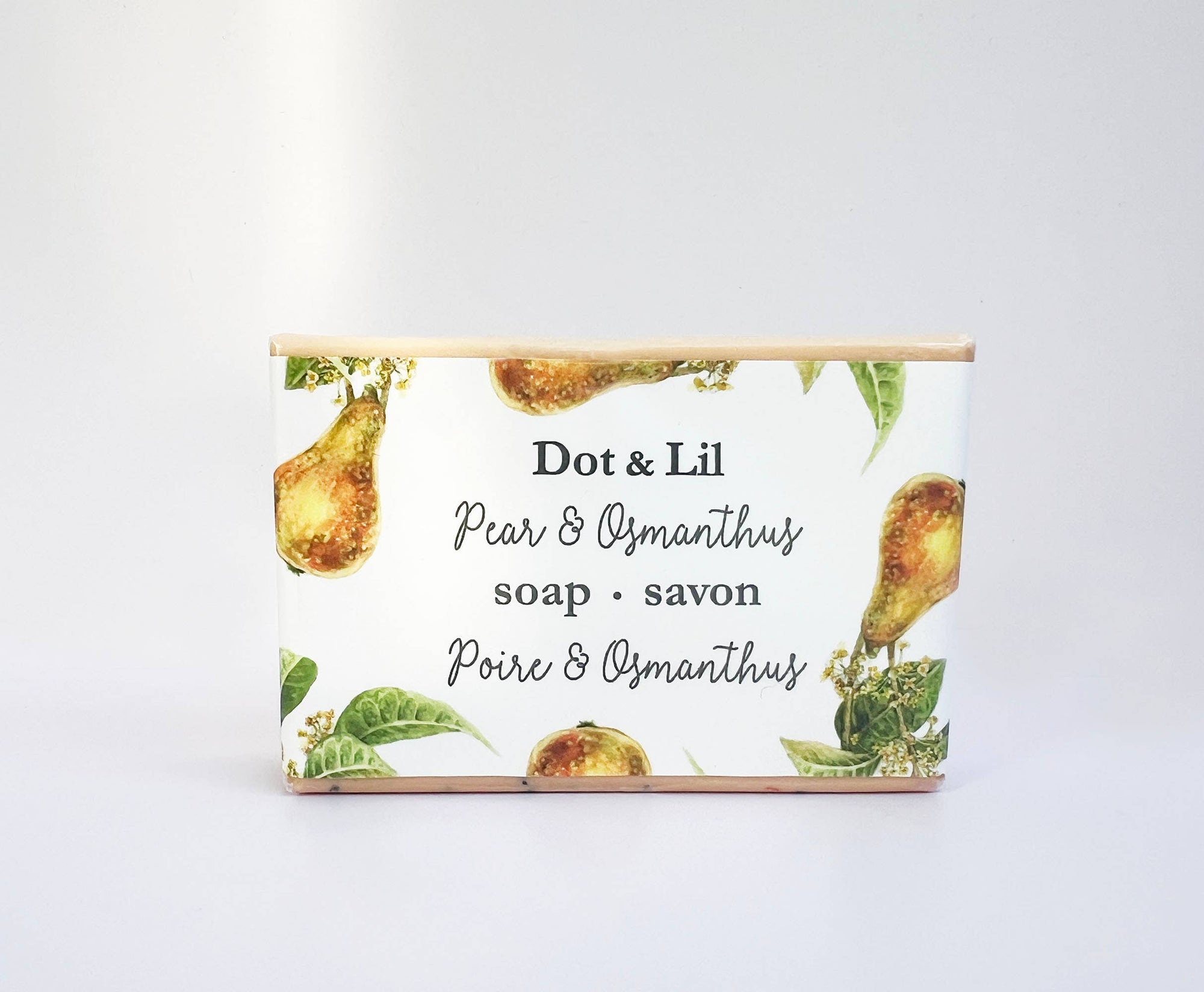 Pear &amp; Osmanthus soap