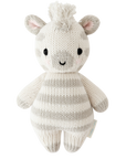 Baby Zebra | Hand-Knit Doll
