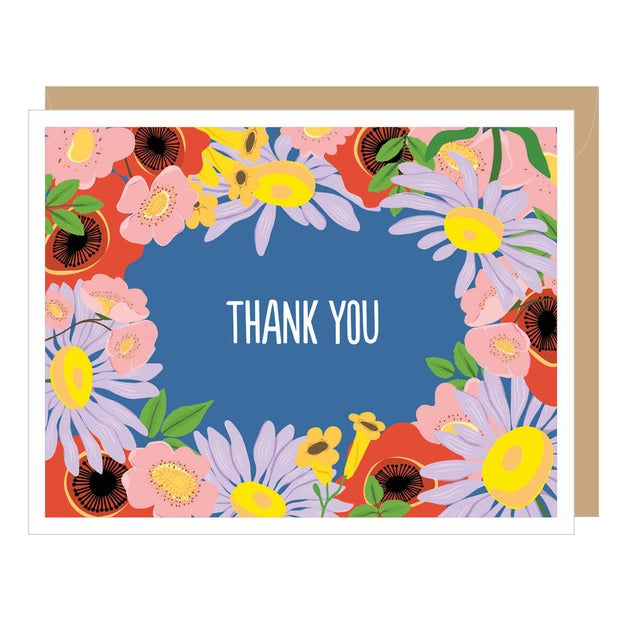 Chrysanthemum Thank You - Box of 8 | Greeting Cards