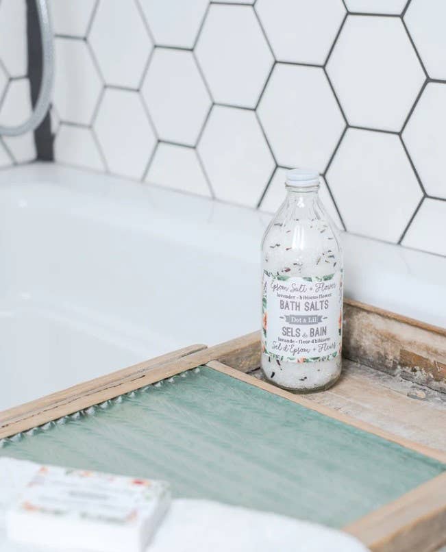 Lavender &amp; Hibiscus Bath Salt