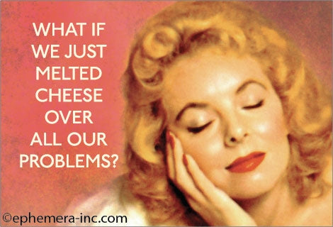 What if We Melted Cheese | Magnet