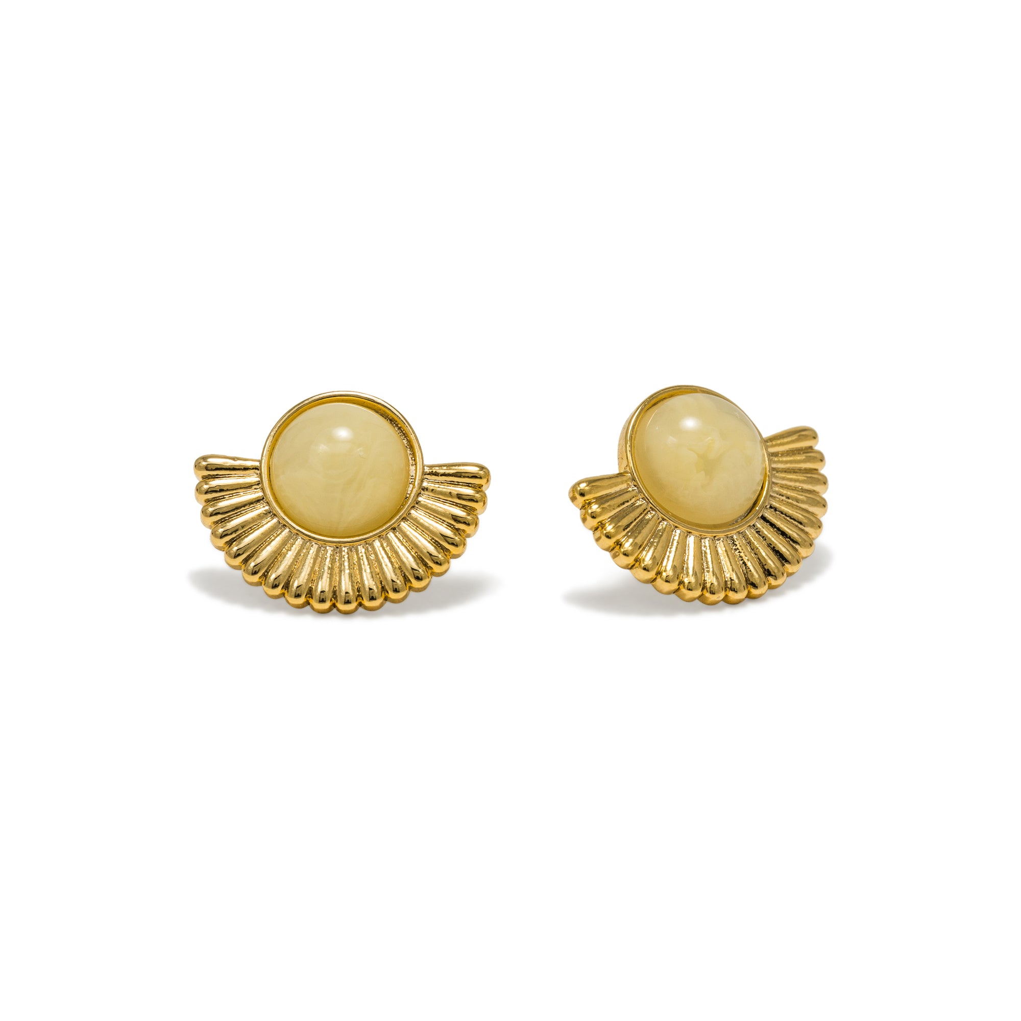 Moonpetal Stud Earrings