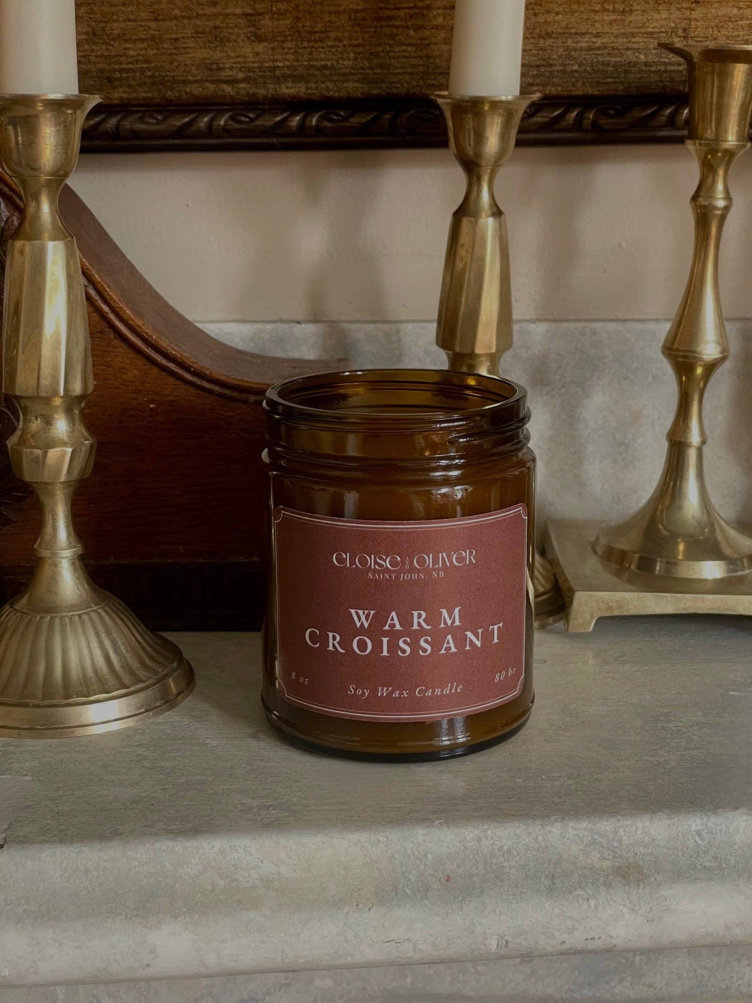 Warm Croissant Scented Candle
