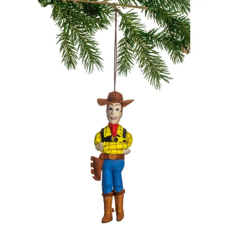 Woody Felt Ornament