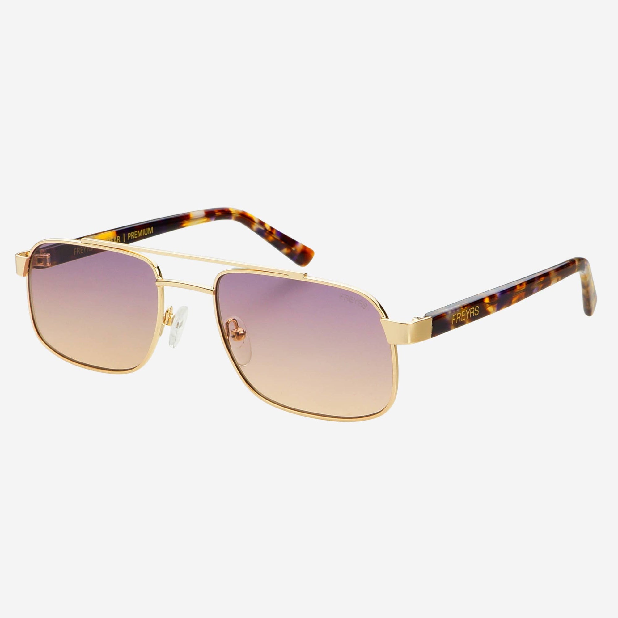 Vesper Sunnies: Gold / Sunset