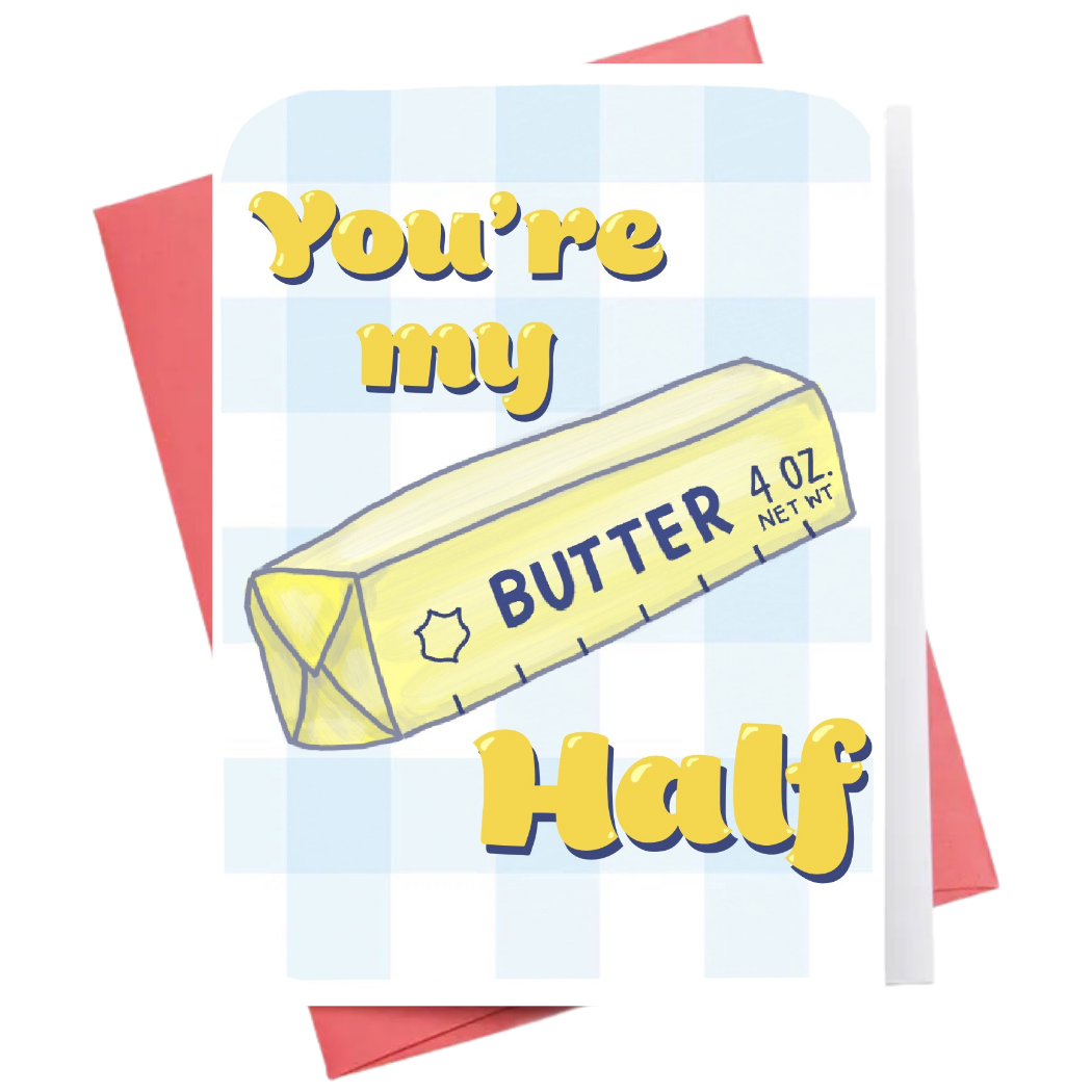 Butter Half | Love Greeting Card