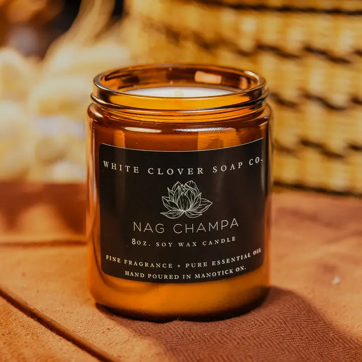 Nag Champa Soy Wax Candle