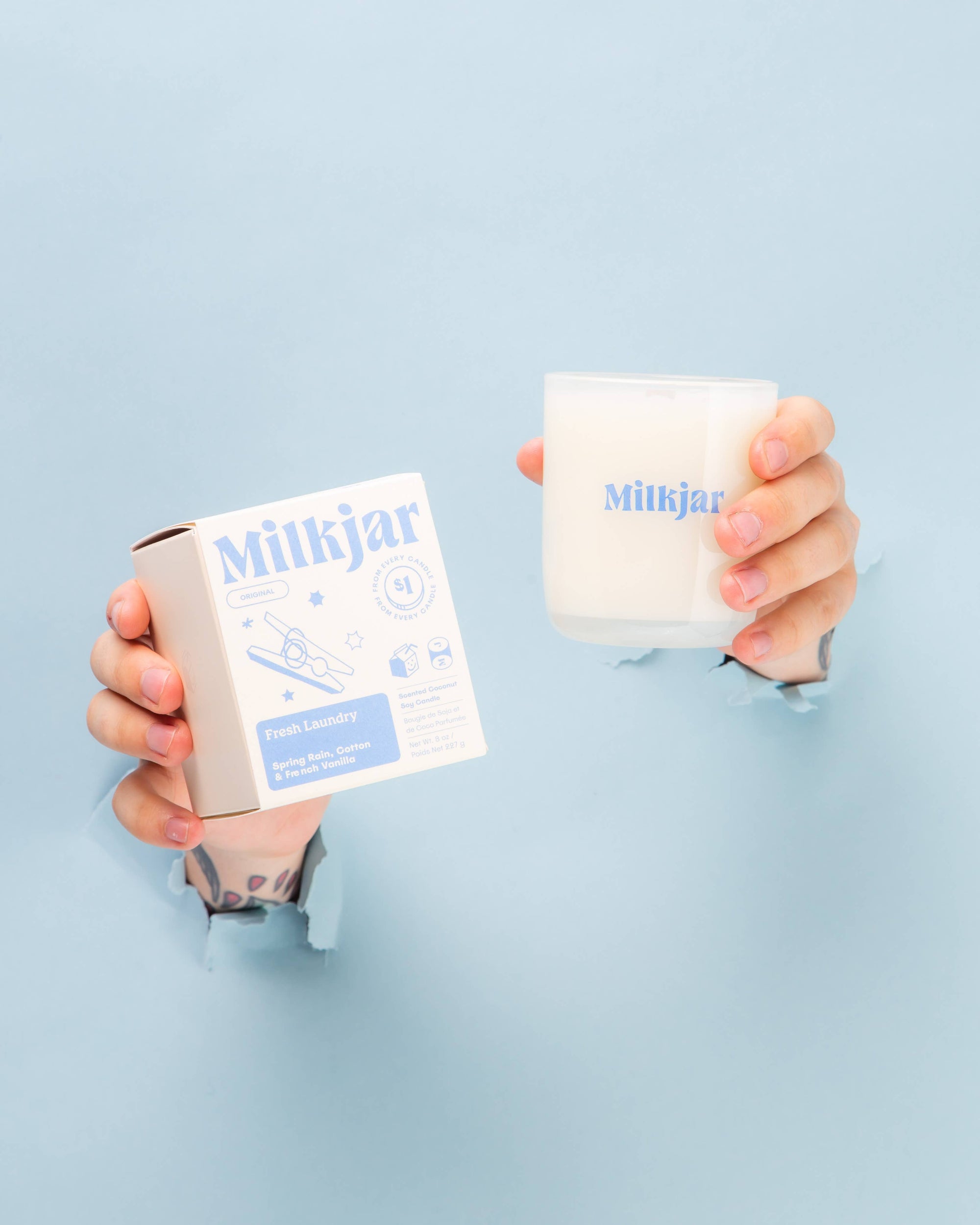 Milk Jar Co. | Fresh Laundry Candle