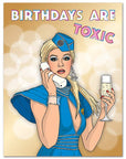 Britney Toxic Birthday - Greeting Card