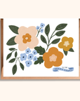 Floral Wedding Card
