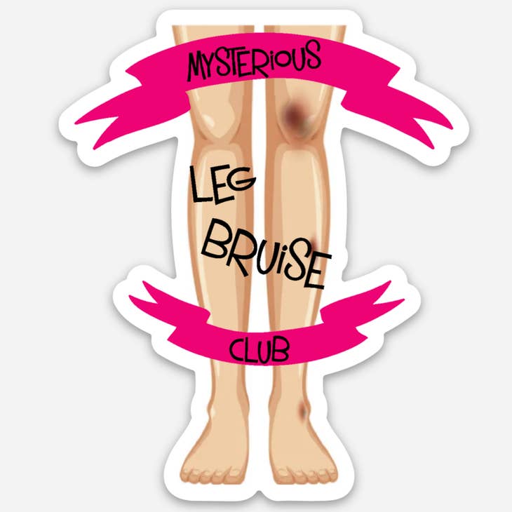 Leg Bruise Sticker