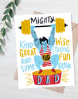 Strong Dad | Greeting Card