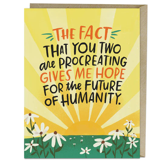 Future of Humanity - Greeting Card
