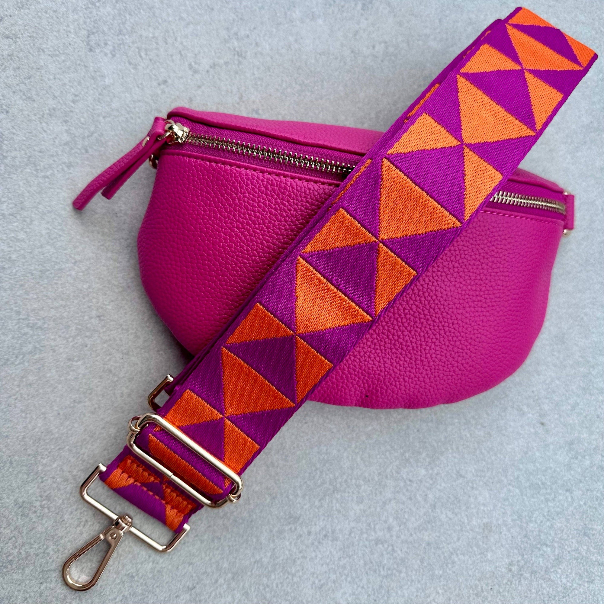 Magenta Bag Strap