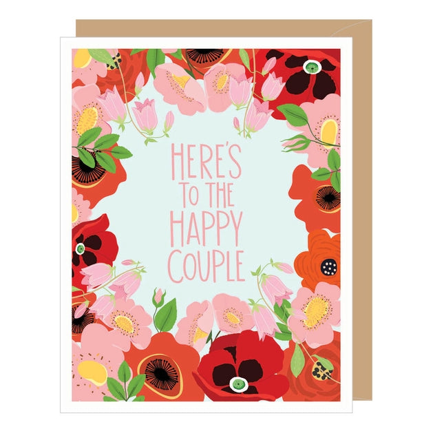 Happy Couple Floral | Greeting Card